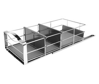 Simplehuman KT1118 Οργάνωση Συρόμενης Ντουλάπας, Έως 9 kg, 22,8x50,8x15,2 cm, Ανοξείδωτο Ατσάλι