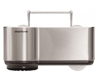 Simplehuman KT1116 Οργανωτής Νιπτήρα, 14,3x19,4x19,5 cm, Ανοξείδωτο Ατσάλι