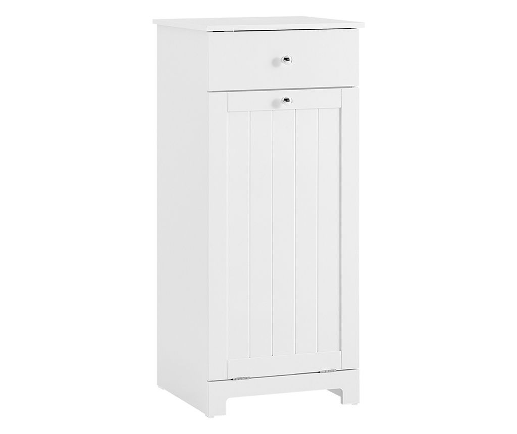 SoBuy pralni stroj s košem, kopalniško pohištvo s stojalom in predalom