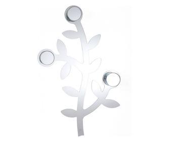 Foppapedretti fali fogas, APPENDIALBERO, 3 akasztó, praktikus és elegáns design, kompakt, ideális kabátok, nagykabátok, táskák t