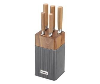 Zestaw noży ze stojakiem 6 szt. Klausberg KB-7983