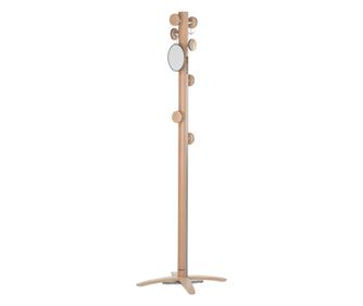 Bővíthető ruhaállvány, Foppapedretti, ESPANSIVA LUX, Natúr fa