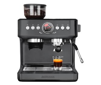 Félig automata eszpresszógép darálóval, Gastroback, Advanced Urban Duo, 260 g, matt fekete