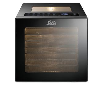 Deshidrator de alimente, Solis, VitaDry, 8 tavi, 850 W, negru