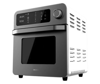 Elektromos légkeveréses sütő, 15 literes, Cecotec, Bake&Fry, szürke