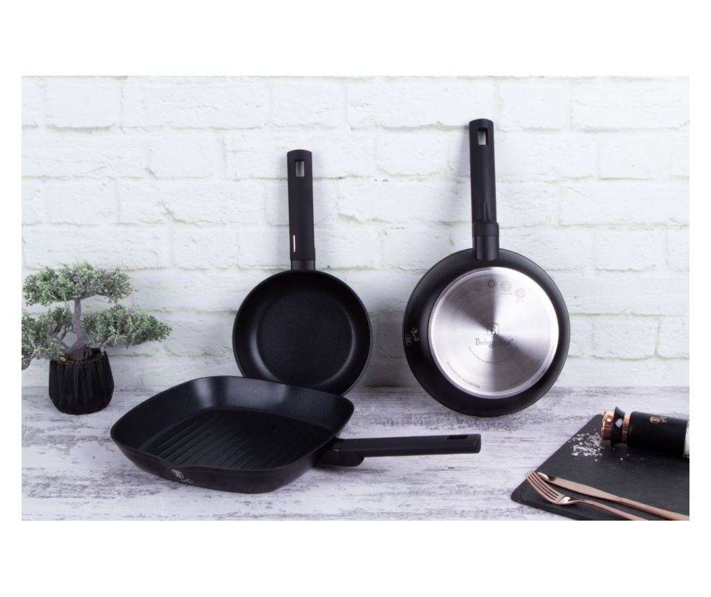 Berlinger Haus BH 7096 Set tava od 3 dijela Monaco Collection - Berlinger Haus - 5