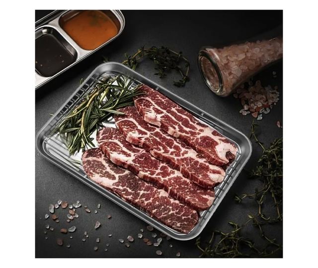 Pufo Sütőforma Levehető Rácsal - 45cm