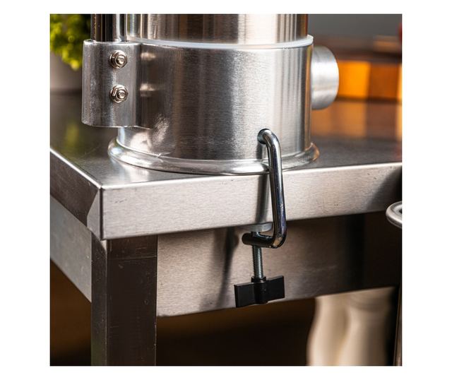 Klausberg KB 7927 kolbásztöltő gép, 5 kg, kézi, 14-35 mm, 6 tölcsér, rozsdamentes acél