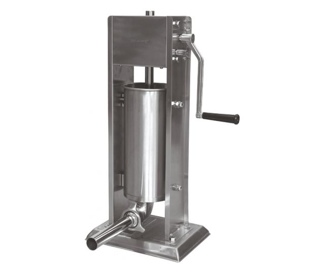 Klausberg KB 7930 Kolbásztöltő, 5kg, Manuális, 4 Rozsdamentes Acél Tölcsér, Légtelenítő Szelep, Kivehető Henger