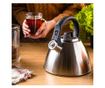 Klausberg KB 7951 fütyülős vízforraló, 2,5 l, rozsdamentes acél, hőszigetelt fogantyú, indukciós, matt rozsdamentes acél