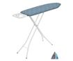 Kinghoff KH 1938 vasalódeszka, 107,5x30,5 cm, 4 beállítási pozíció, vasalóállvány, kék