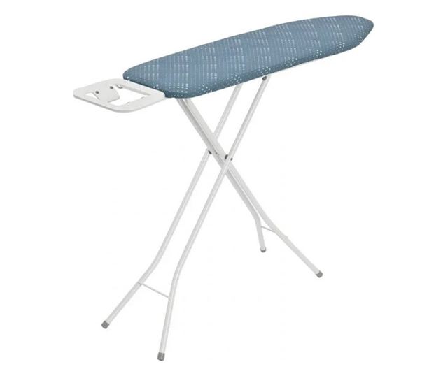 Kinghoff KH 1938 vasalódeszka, 107,5x30,5 cm, 4 beállítási pozíció, vasalóállvány, kék