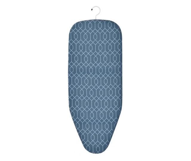 Kinghoff KH 1936 vasalódeszka, 76x30,5 cm, összecsukható, akasztó, kék