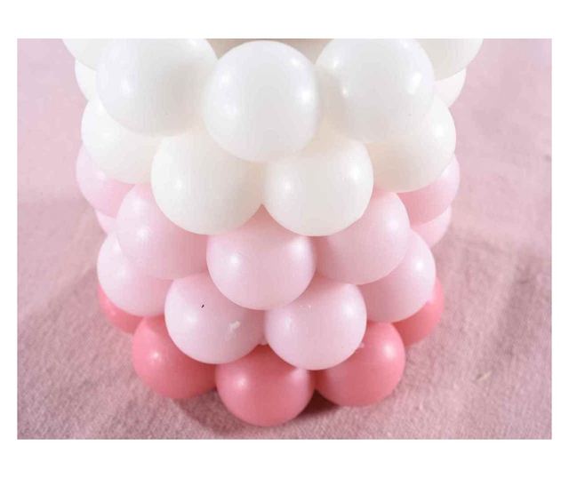 2 db Gyertya szett: Ø8 cm x 15 cm M, Ø8 cm x 9.5 cm M