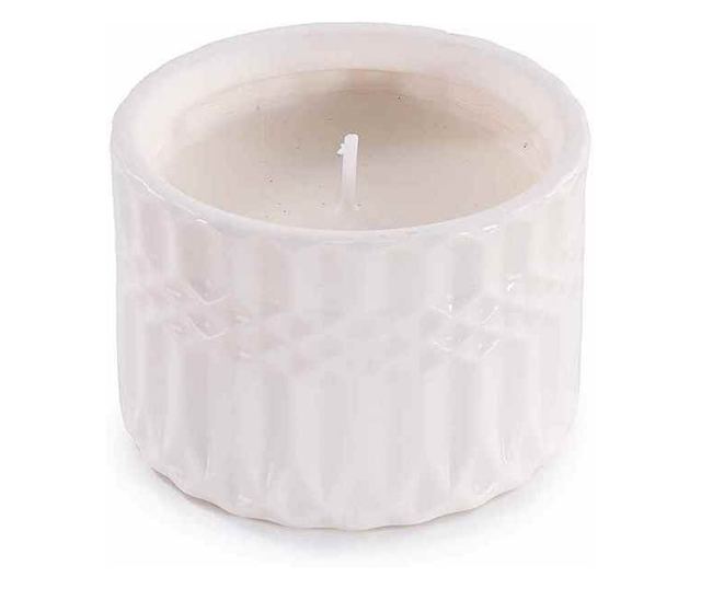 Illatosított gyertya, porcelán tégely Ø7,5 cm x 9 M