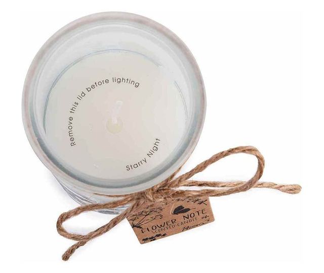 4 db illatos üveggyertya szett (6 cm átmérő x 14 cm magasság)