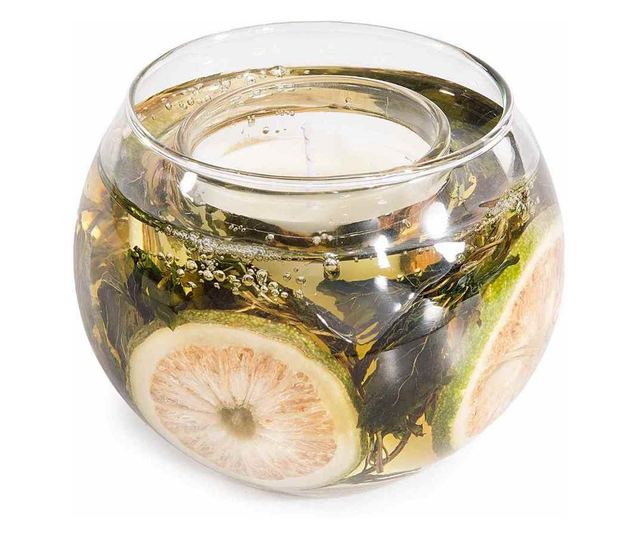 Illatos üveggyertya Ø10 cm x 8 M