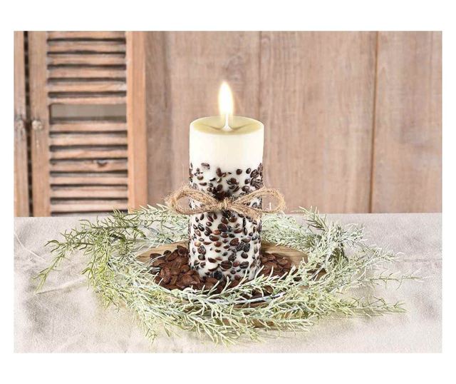 Illatosított kávéaroma gyertya Ø7 cm x 15 H