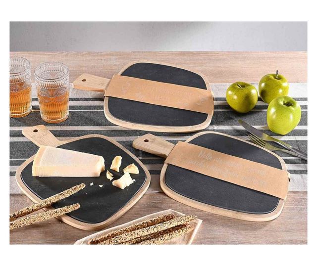 2 db tálaló tányér szett 25 x 35 cm