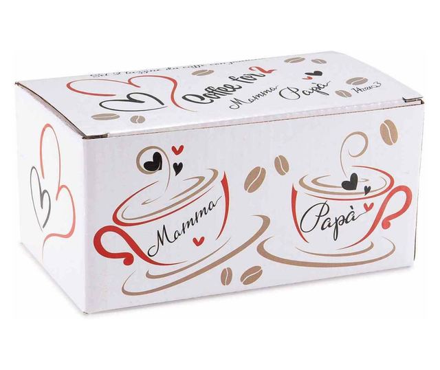 2 kerámia tál szett, többszínű mintával, 6,5 cm átmérő x 6 cm magasság, téglalap alakú tálcával 16,5 x 7,5 cm