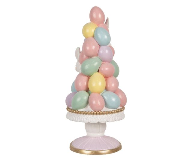 Többszínű kerámia húsvéti dekoráció Ø27x61 cm