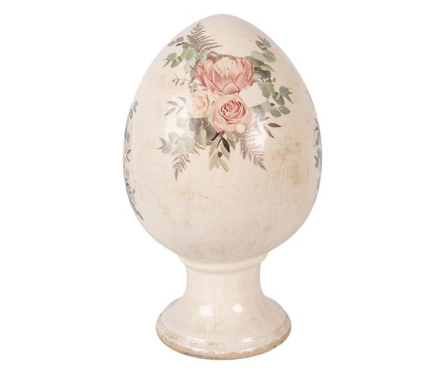 Többszínű kerámia váza Ø17x28 cm