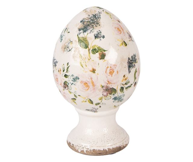 Dekoratív kerámia váza többszínű Ø12x19 cm