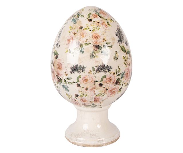 Dekoratív többszínű kerámia váza Ø17x28 cm