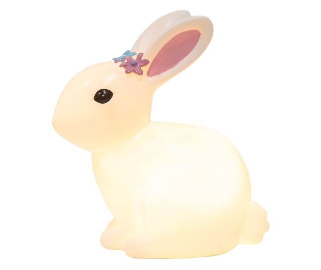 LED Nyuszi figura 21x13x22 cm