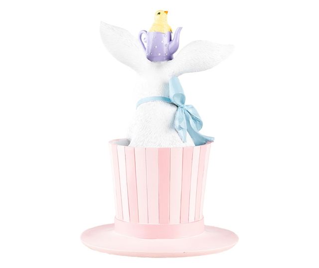 Többszínű polirezin húsvéti dekoráció Ø18x26 cm