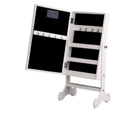 LED Zrcadlo na líčení 30 x 20 x 56 cm
