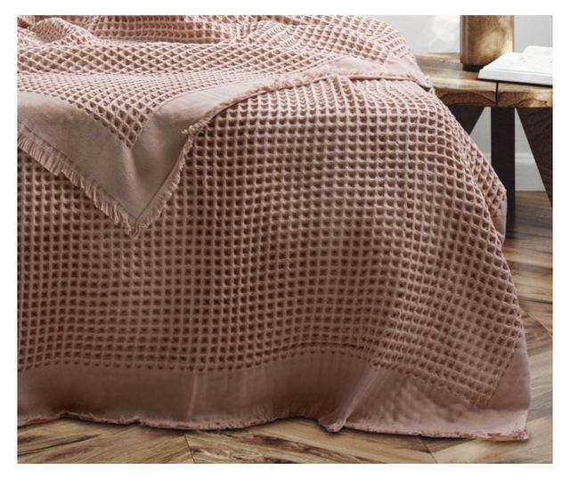 Waffle piké ágytakaró, Majoli Bahar Home Collection, 100% pamut, 390 gsm, Optimus Balle