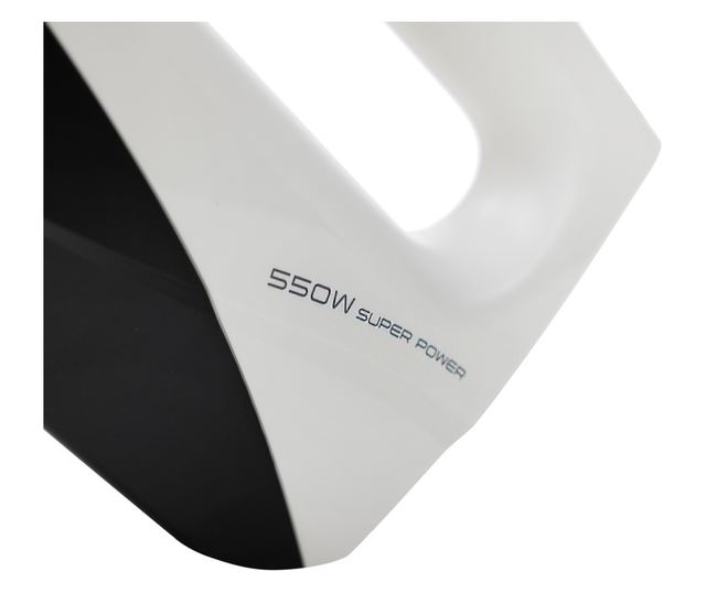 Vivax HM-550WB Kézi mixer, 550 W, 5 sebesség, Turbo funkció, fehér/fekete