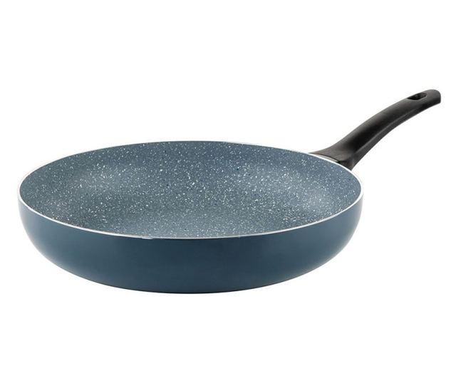 Luigi Ferrero Prima FR-3234 serpenyő, 32x6 cm, tapadásmentes bevonat, indukciós, sötétkék