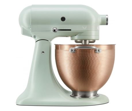 Планетарен миксер KitchenAid Artisan Blossom Exclusive Design 5KSM180LEELB, 300W, 4.7 л, Direct drive, 10 скорости, Накланяща се