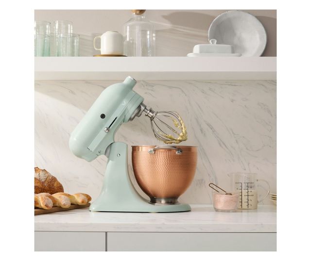 KitchenAid Artisan Blossom Exkluzív Design 5KSM180LEELB Bolygókeverő, 300W, 4.7L, Közvetlen meghajtás, 10 sebesség, Billenthető