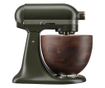 KitchenAid Artisan Evergreen 5KSM180WSEEG bolygóműves mixer, 300 W, 4,7 l, közvetlen meghajtás, 10 sebességfokozat, dönthető fej