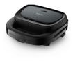 Szendvicssütő Philips HD2331/90 Series 3000, 750 W, 2 szelet/4 háromszög alakú szendvicshez, Tapadásmentes alumínium lapok, Feke
