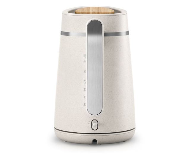 Elektromos vízforraló Philips HD9365/10 Conscious Collection, 2200 W, 1,7 l, Automatikus kikapcsolás, Vízkőszűrő, Matt fehér