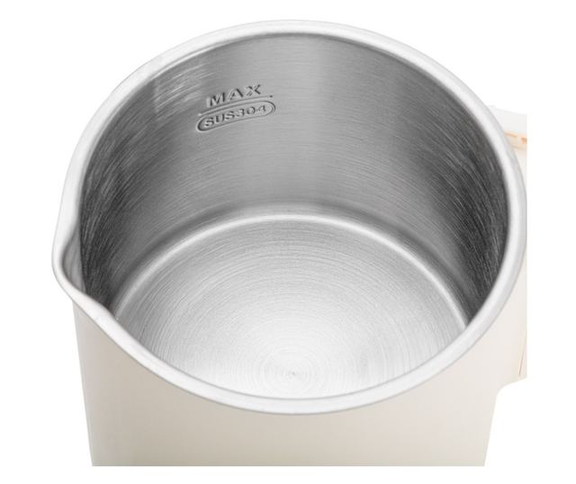 Elektromos vízforraló turizmushoz Adler AD 1388b, 650W, 0,8 l, Levehető fedél, Forgatható talp, Bézs