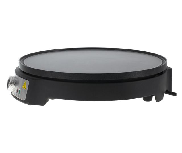 Adler AD 3093 Palacsintasütő, 1600 W, 30 cm, Eszközök mellékelve, Fekete/Rozsdamentes acél