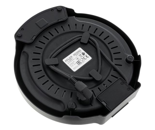 Adler AD 3093 Palacsintasütő, 1600 W, 30 cm, Eszközök mellékelve, Fekete/Rozsdamentes acél