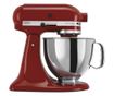 KitchenAid Artisan Elegance 5KSM125EGC Bolygós mixer, 300 W, 4,8 l, Közvetlen meghajtás, 10 sebességfokozat, Sötétpiros