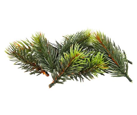 Božićni ukras-ukrasna male grančice zelena 6,5 cm-9 kom set