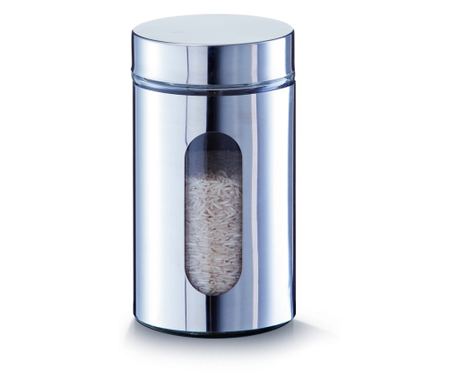 Chrome Βάζο, 750ml, 10.2x18 εκ.