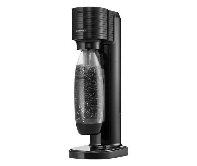 SodaStream GAIA szénsavasvíz-készítő, 1 l, manuális szénsavasítás, 2 fokozat, BPA-mentes, fekete