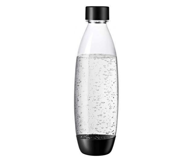 SodaStream ART szénsavasvíz-készítő, 1L, manuális szénsavasítás, 2 fokozat, BPA-mentes, fekete/ezüst