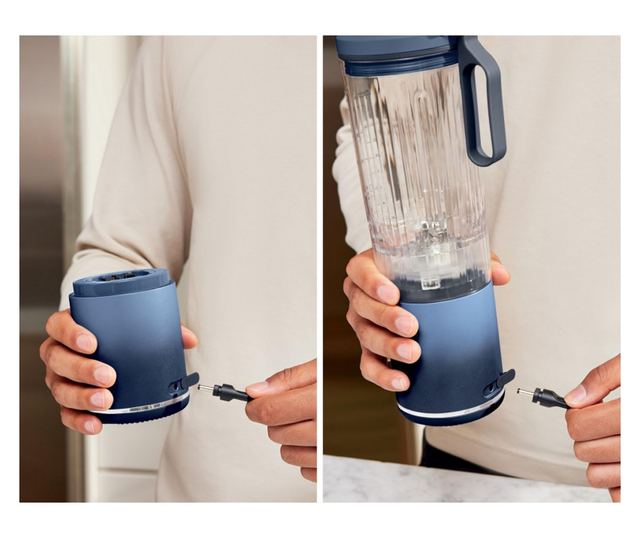 Hordozható turmixgép Ninja Blast Max BC251EUNV, 14,4 W, 11,1 V, 570 ml, 19000 fordulat/perc, Jégzúzás, Akár 25 ciklus, BPA-mente