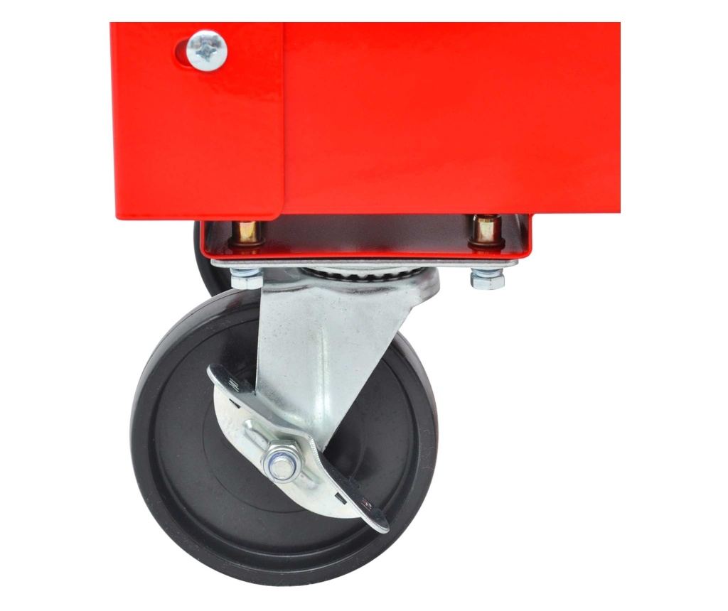 Карача за инструменти Червено 70.5 x 37 x 71 см Стомана - 3