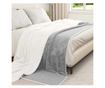 Одеяло Сив 220 x 240 cm Мека вълна thumbnail 3